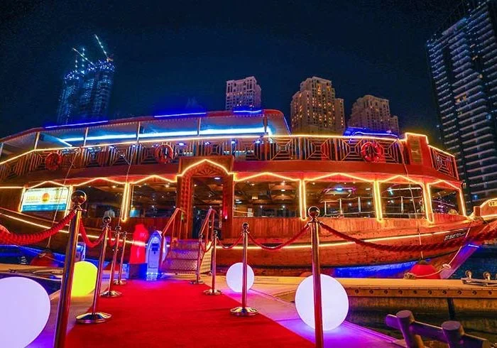No.1 Best Dhow Cruise Dubai Tour Marina