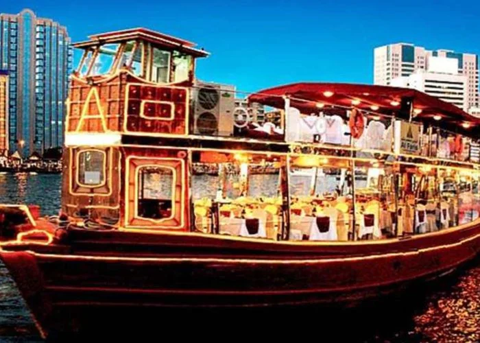 No.1 Best Dhow Cruise Dubai Tour Creek